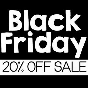 Sales 20% for all items!